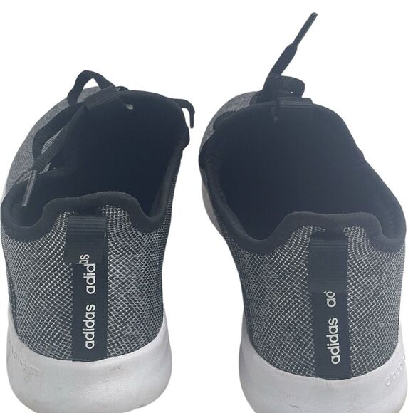 adidas Women's Cloudfoam Pure 2.0 Running Shoes, Black/Black/White Size 10 - Picture 13 of 15